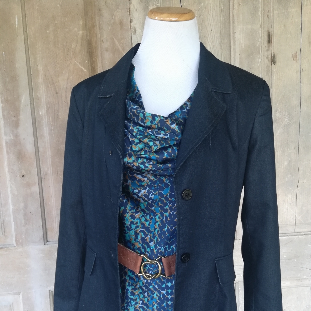 Denim Blazer - image 1